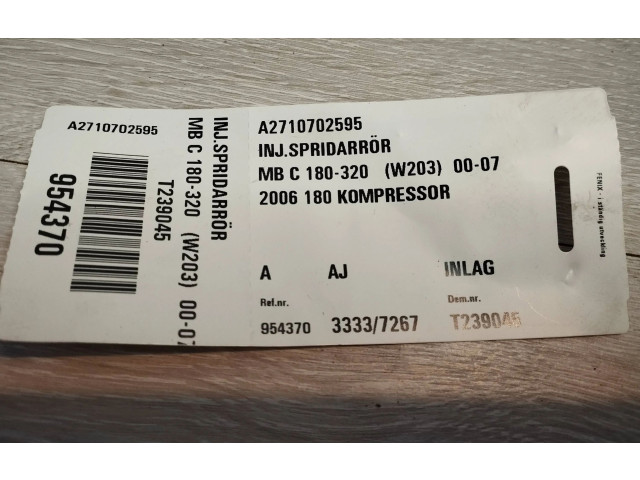 Vstřikovací lišta A2720780092   Mercedes-Benz C W203     
