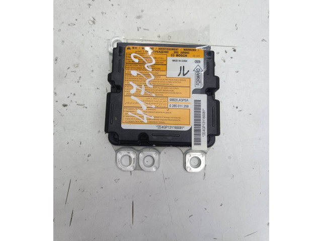 Блок подушек безопасности 988204GP0A, 0285011259   Infiniti Q50