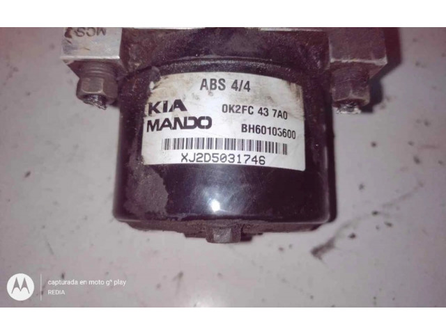 Блок ABS    0K2FC437A0   KIA Carens I