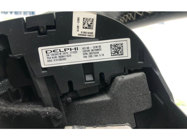 Volant Peugeot 2008 I 2018 98084115ZD, 98007408ZD  