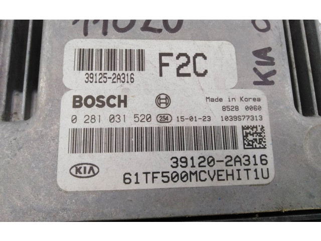 Řídící jednotka 391202A316, 0281031520   KIA Optima 2015