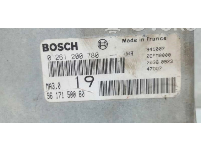Řídící jednotka 9617150080, 9617150080   Peugeot 106 