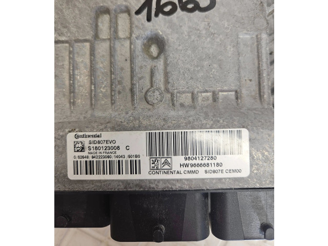 Řídící jednotka 9666681180, 9804127280   Peugeot 308 2016