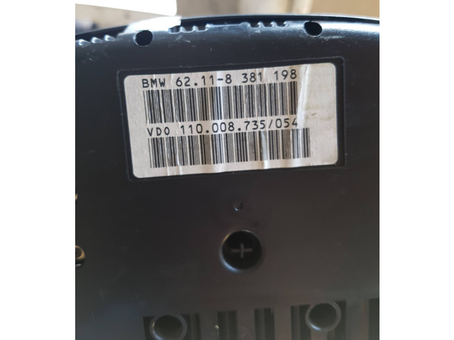 Přístrojová deska  BMW 5 E39 1996 87001374, 87001313  
