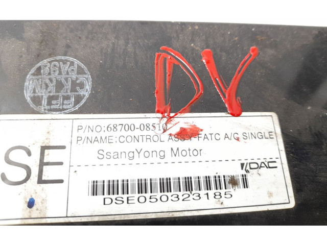 Блок управления климат-контролем 6870008510   SsangYong Rexton