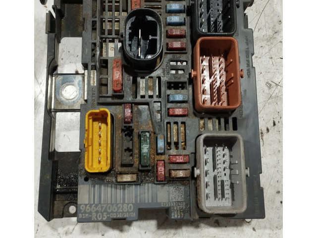 Pojistková skříňka Řídící jednotka BSM 9664706280, 9664706280   Peugeot 308 2010