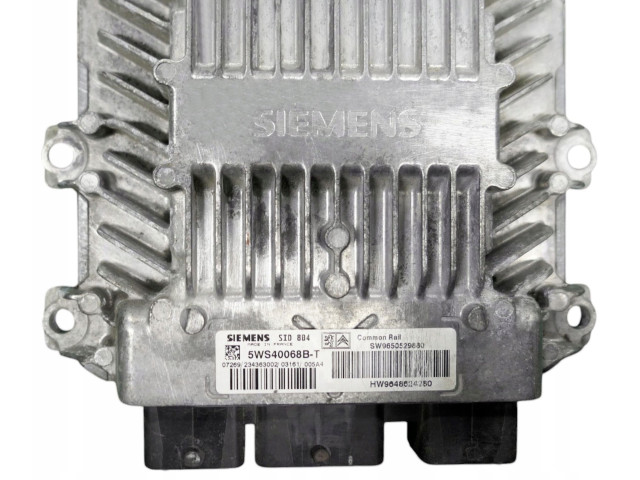 Řídící jednotka 9648624280, 5WS40068B   Citroen C3 Pluriel 2004