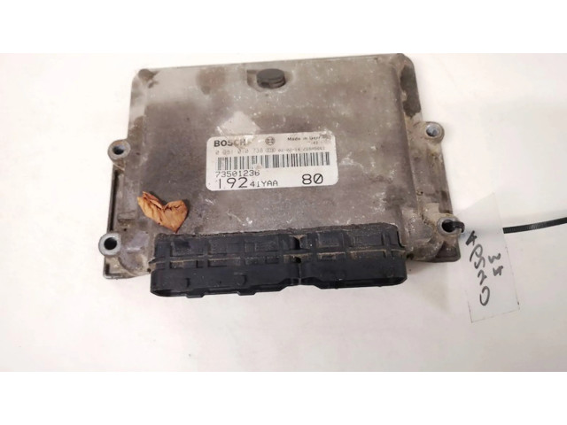 Řídící jednotka 73501236, 0281010738   Fiat Stilo 2002