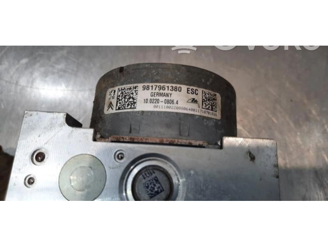 Jednotka ABS 9817961380, 1617387780   Peugeot 2008 I 2017