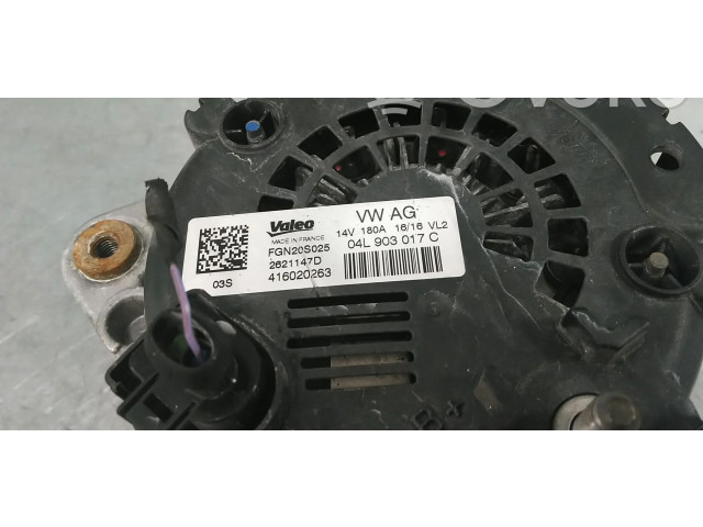 Генератор 04L903017C, 04L903017A   Audi A6 S6 C7 4G      