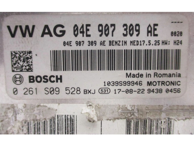 Блок управления двигателем Блок управления 04E907309AE   Volkswagen Scirocco