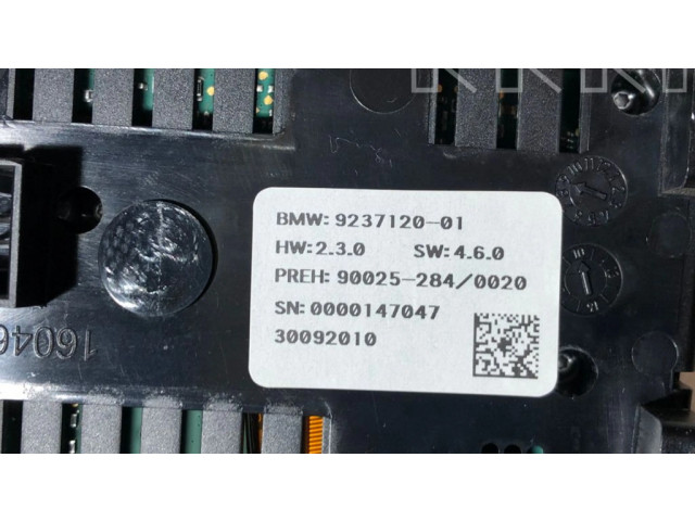 Блок управления климат-контролем 923712001, 9237120   BMW 5 GT F07