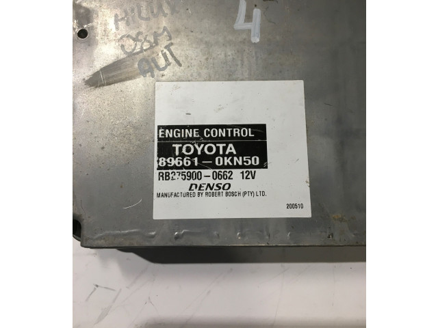 Řídící jednotka 896610KN50, RB2759000662   Toyota Hilux (AN10, AN20, AN30) 2008