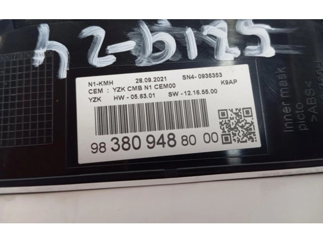 Вентилятор печки    9838094880   Peugeot Partner