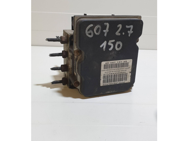 Jednotka ABS 9648718780, 87AAE43340830   Peugeot 607 2004