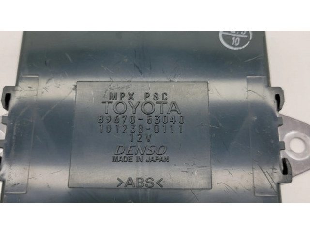 Блок управления 8967053040, 1012380111   Lexus IS 220D-250-350