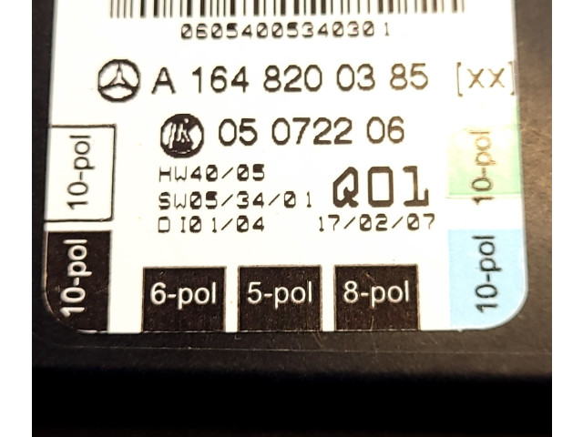 Řídící jednotka A1648200385, 06054005340301   Mercedes-Benz GL X164 2007
