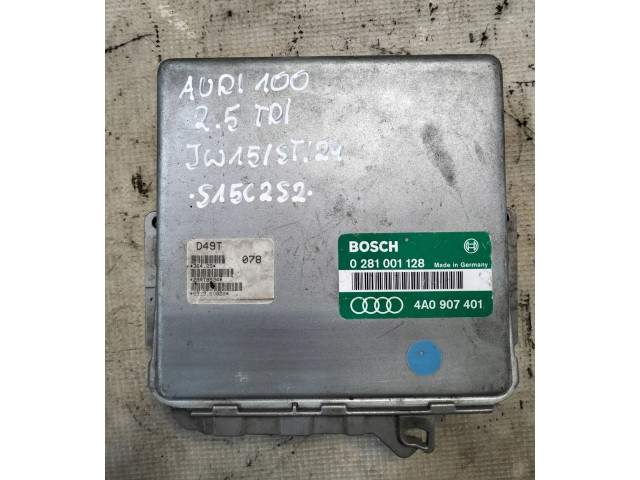 Блок управления двигателя 4A0907401   Audi 100 S4 C4