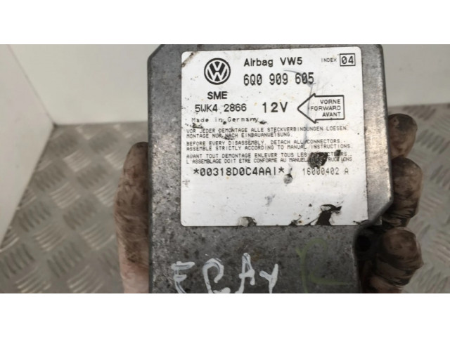 Блок подушек безопасности 6Q0909605, 5WK42866   Audi A3 S3 8L