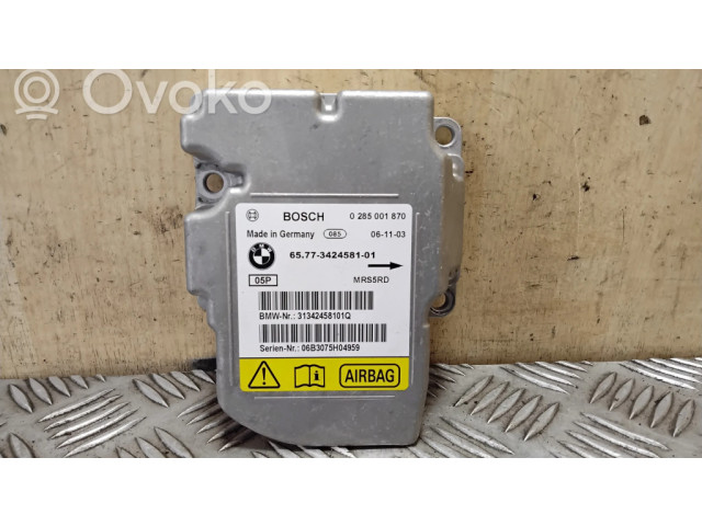 Блок подушек безопасности 0285001870, 65773424581   BMW X3 E83