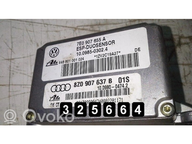 Блок управления двигателя 7E0907655A   Audi TT TTS Mk2