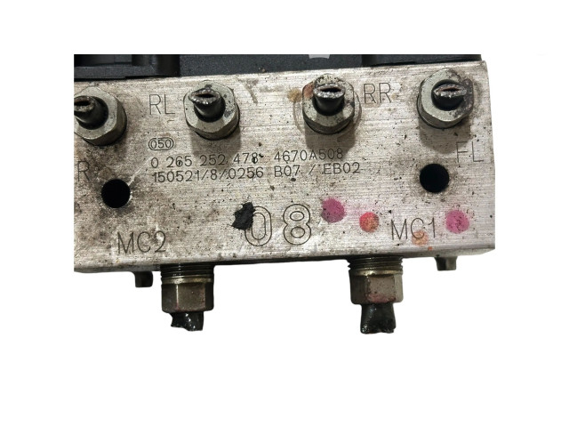 Jednotka ABS 4670A508, 0265252478   Peugeot iOn 2016