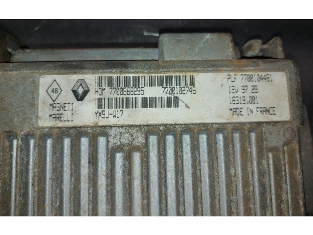 Řídící jednotka 7700868295   Renault Clio I 