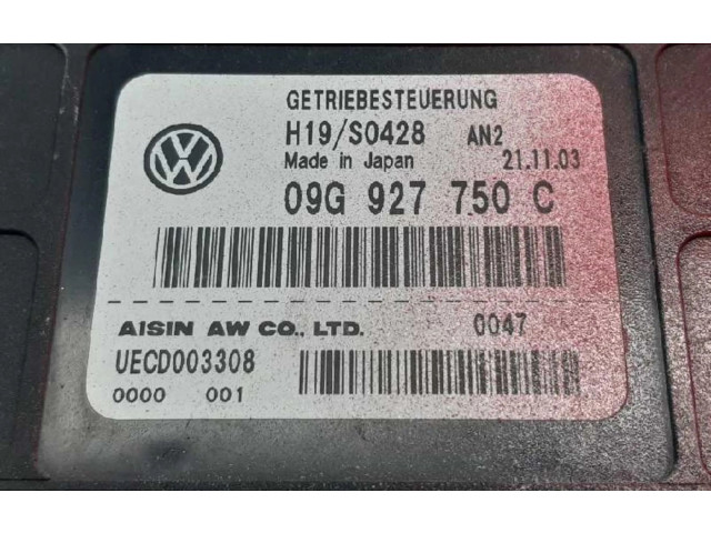 Блок управления коробкой передач 09G927750   Audi A3 S3 8P