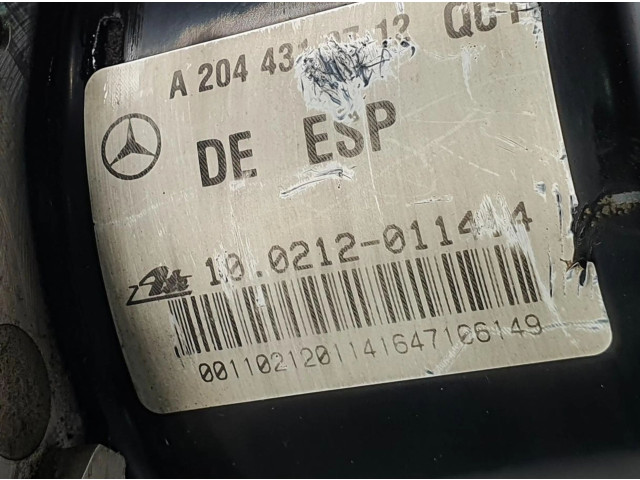 Jednotka ABS A2045455432   Mercedes-Benz C W204 2007