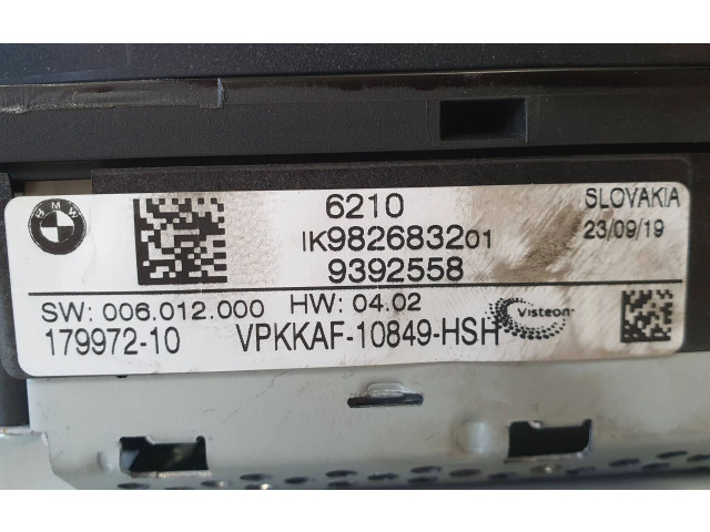 Přístrojová deska  BMW 3 G20 G21 2019 9392558, 17997210  