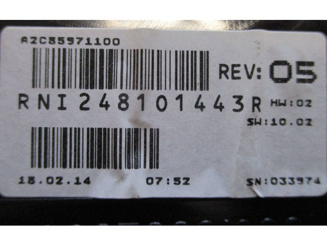 Přístrojová deska  Renault Megane IV 2017 248101443R, SN033574  