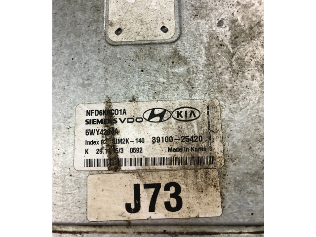 Řídící jednotka 3910025420, FR572   Hyundai Sonata 2009