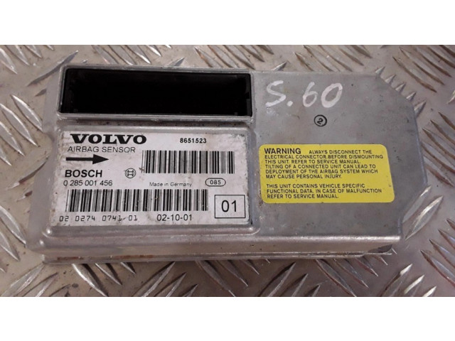 Блок подушек безопасности 0285001456   Volvo S60