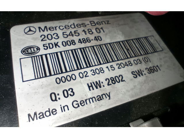 Pojistková skříňka  2035451801, 2035451801   Mercedes-Benz C W203 2005