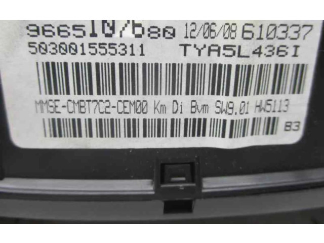 Přístrojová deska  Peugeot 308 SW  2008 9665107680  