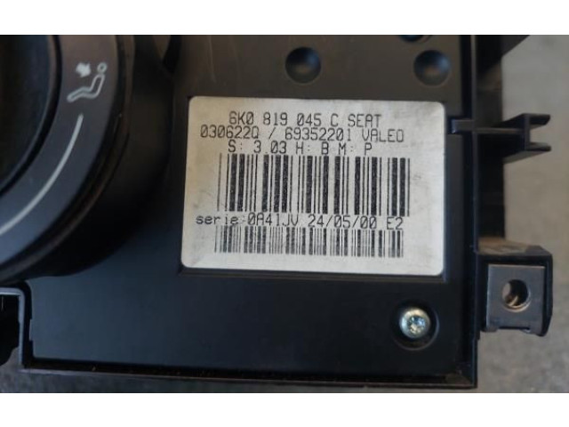 Блок управления климат-контролем 6K0819045C   Seat Ibiza II (6k)