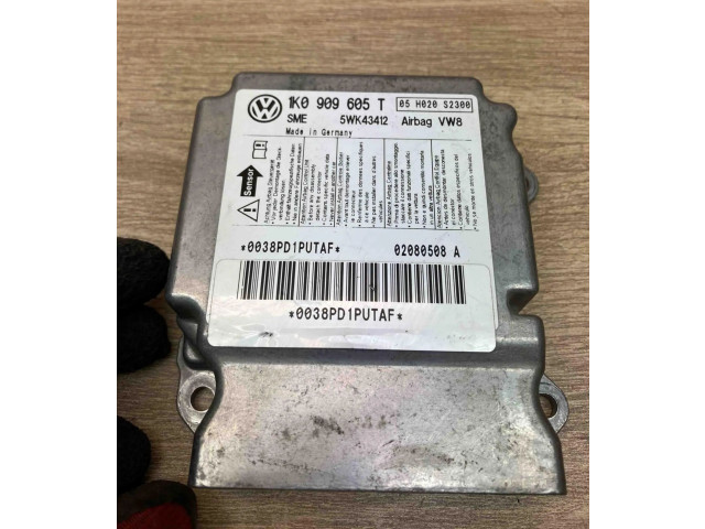 Блок подушек безопасности 1K0909605T, 5WK43412   Seat Altea XL