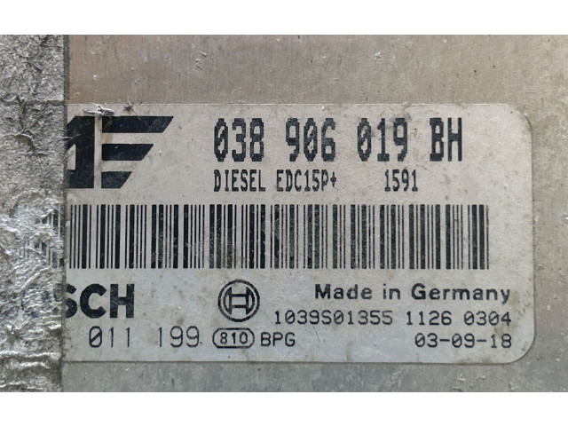 Řídící jednotka 038906019BH, 1039S01355   Seat Alhambra (Mk1) 1996
