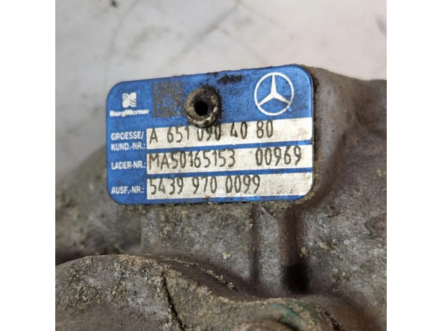  Турбина Mercedes-Benz E W212 2.2 A6510900480   для двигателя 651.924      