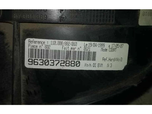 Přístrojová deska  Peugeot 406 1998 9630372880, 0090059  