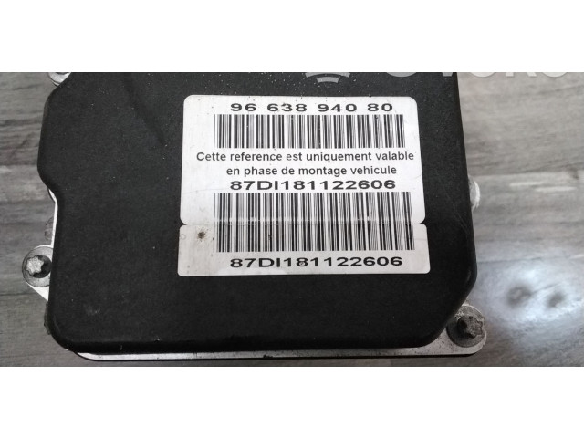 Jednotka ABS 9663894080, 9662005180   Peugeot 407 2008