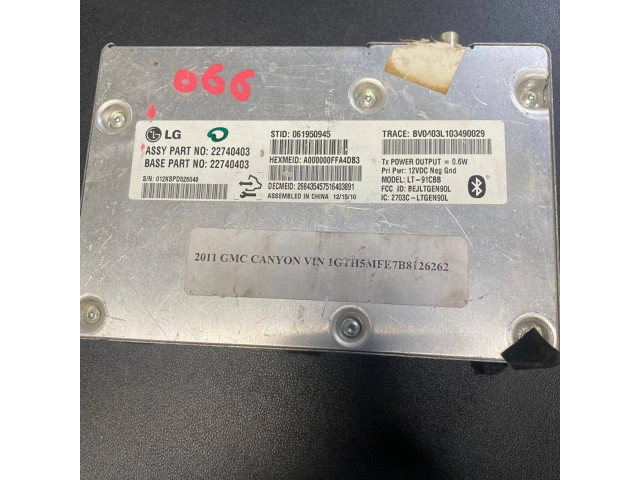 Блок управления 22740403, 012KSPD526048   GMC Yukon