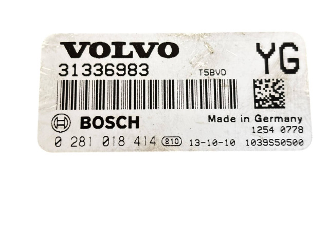 Řídící jednotka 31336983, 1039S50500   Volvo XC60 2014