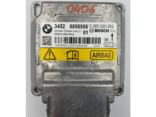 Блок подушек безопасности 6855558, 0265020262   BMW 1 F20 F21