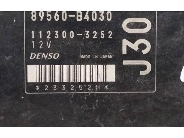Řídící jednotka 89560-B4030, 3SZVE   Daihatsu Terios 2006