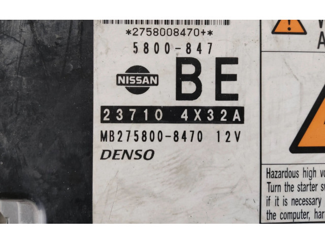 Řídící jednotka 237104X32A, 5800847   Nissan Navara D40 2011