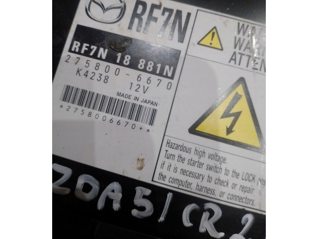 Řídící jednotka RF7N18881N   Mazda 5 2007