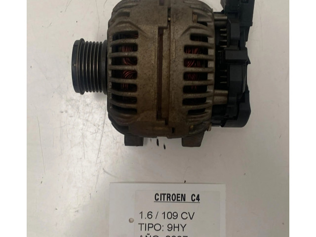 Генератор 9646321880, 0124525035   Citroen C4 I 1.6     