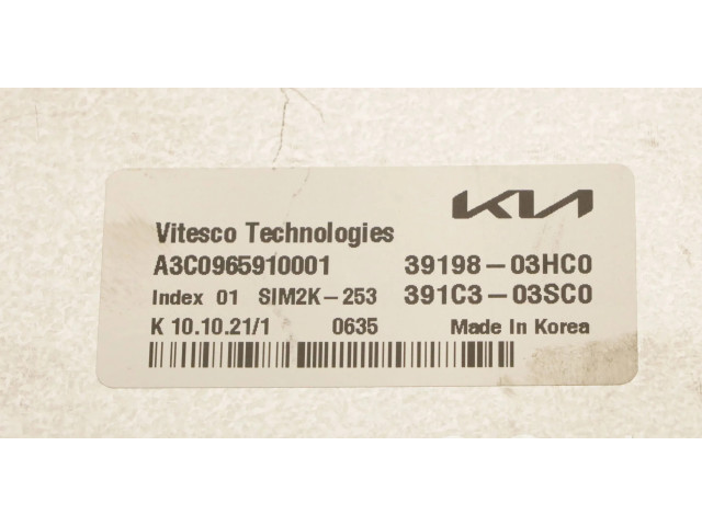 Блок управления двигателя 39198-03HC0, 391C3-03SC0   KIA Ceed