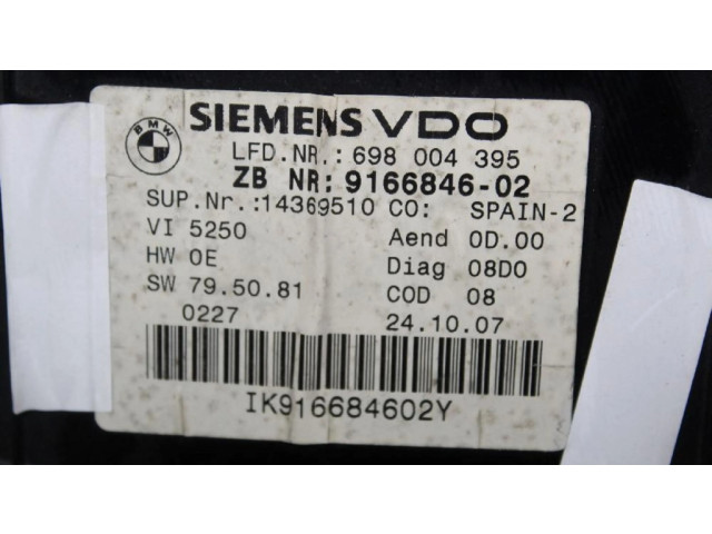 Přístrojová deska  BMW 3 E92 E93 2006   